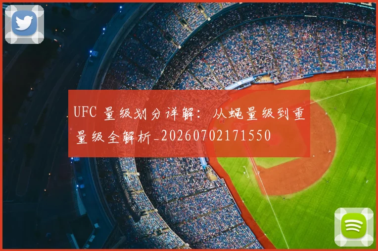 UFC 量级划分详解:从蝇量级到重量级全解析_20260702171550