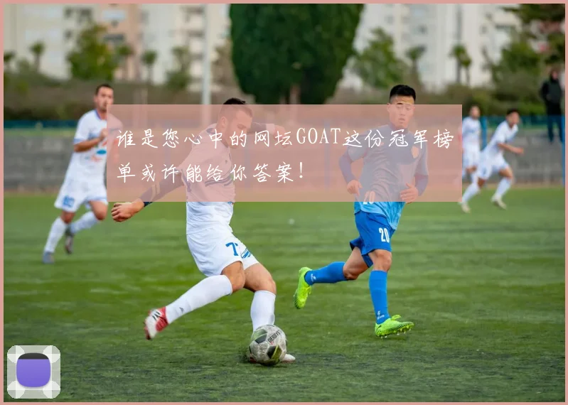 谁是您心中的网坛GOAT这份冠军榜单或许能给你答案!