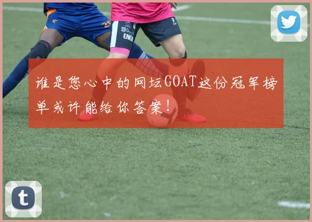 谁是您心中的网坛GOAT这份冠军榜单或许能给你答案！